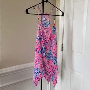 Lilly Pulitzer Silk Handkerchief Hem Size S